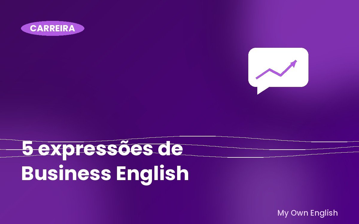 Capa do artigo: 5 expressões de Business English